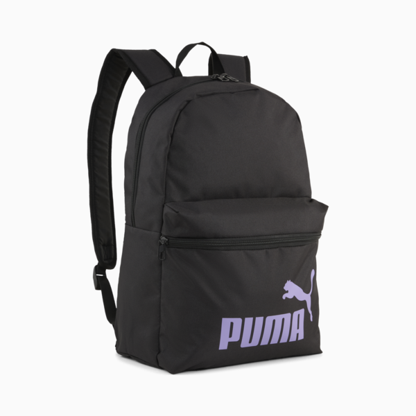 Mochila PUMA Phase III, PUMA Black-Lavender Alert, large-MEX