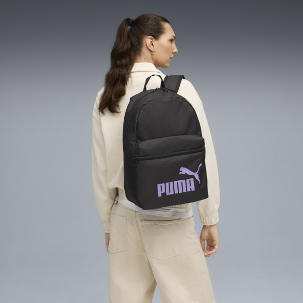 Mochila PUMA Phase III, PUMA Black-Lavender Alert, large-MEX