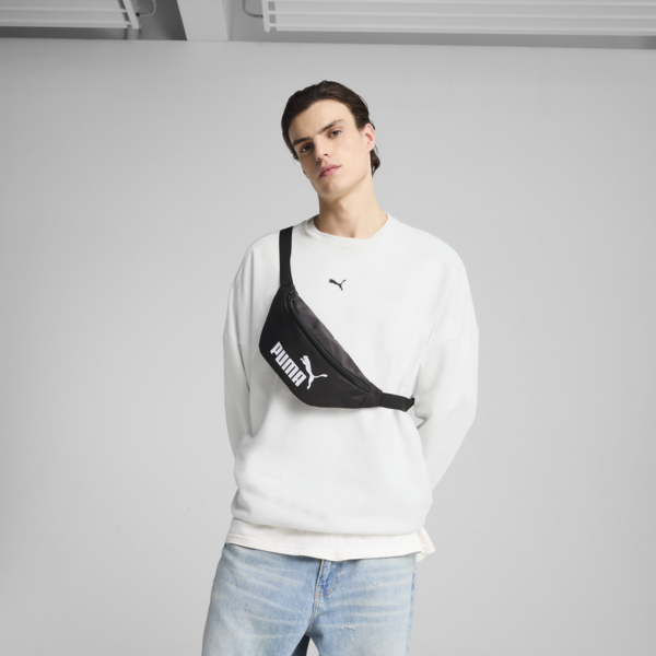 PUMA Phase 2L Waist Bag, PUMA Black, large-MEX