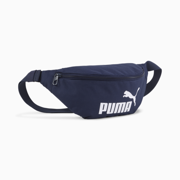 PUMA Phase 2L Waist Bag, PUMA Navy, large-ZAF