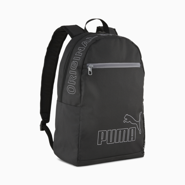 PUMA Phase Backpack II, PUMA Black, large-ZAF