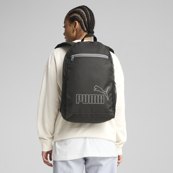 PUMA Phase Backpack II, PUMA Black, large-ZAF