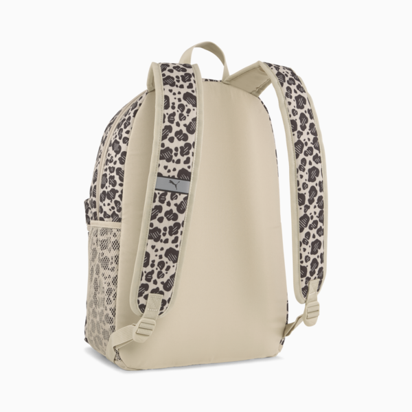 PUMA Phase All-Over Print Backpack, Toasted Almond-Animal-AOP, large-MEX