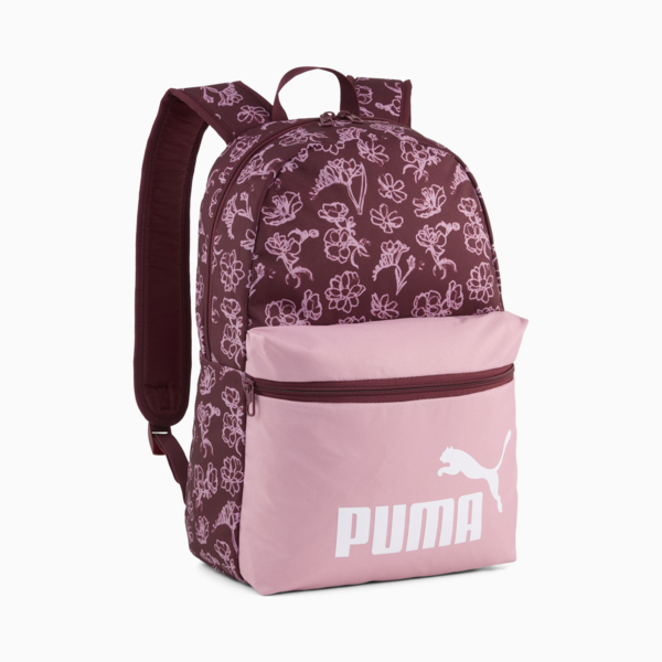 Mochila estampada PUMA Phase, Poised Pink-Floral AOP, large-MEX