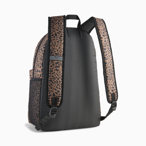 Mochila estampada PUMA Phase, PUMA Black-Leopard AOP, large-MEX