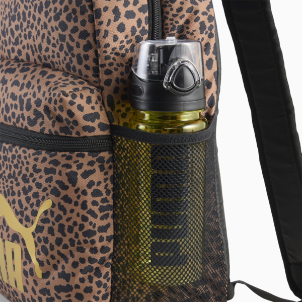Mochila estampada PUMA Phase, PUMA Black-Leopard AOP, large-MEX