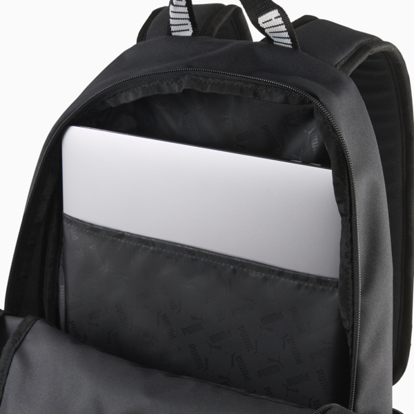 PUMA Phase Tape Backpack, PUMA Black, large-ZAF