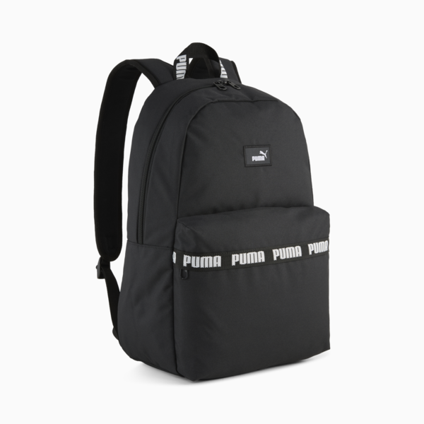 PUMA Phase Tape Backpack, PUMA Black, large-ZAF