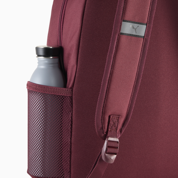 PUMA Phase Tape Backpack, Ruby Shimmer, large-ZAF