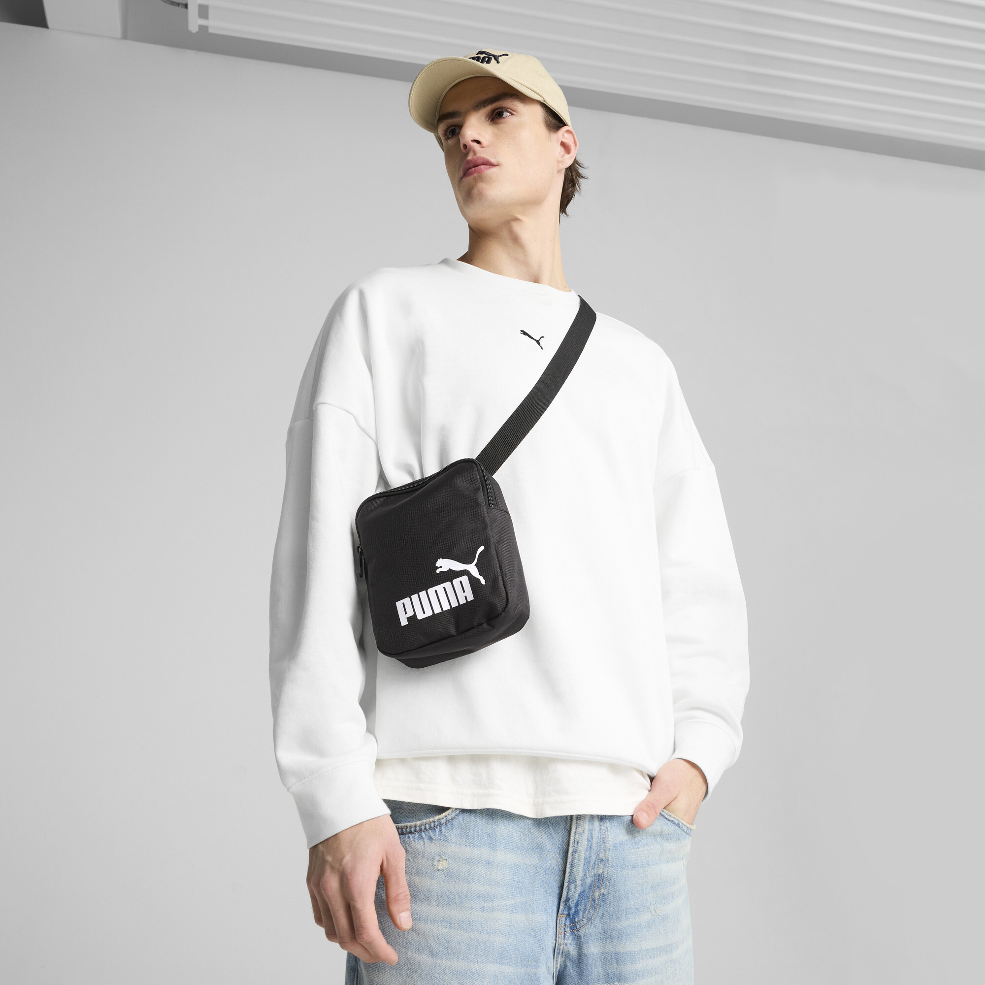 PUMA Phase draagbare tas, Zwart thumbnail 4