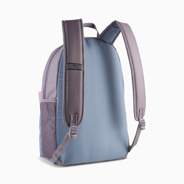 Mochila PUMA Phase Colour-block, Plum Jam-Cool Blue-Colorblock, large-MEX
