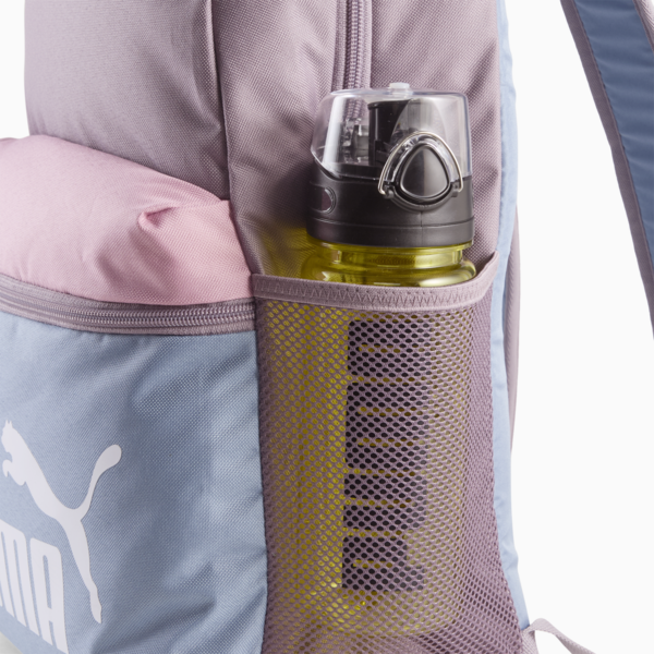 Mochila PUMA Phase Colour-block, Plum Jam-Cool Blue-Colorblock, large-MEX