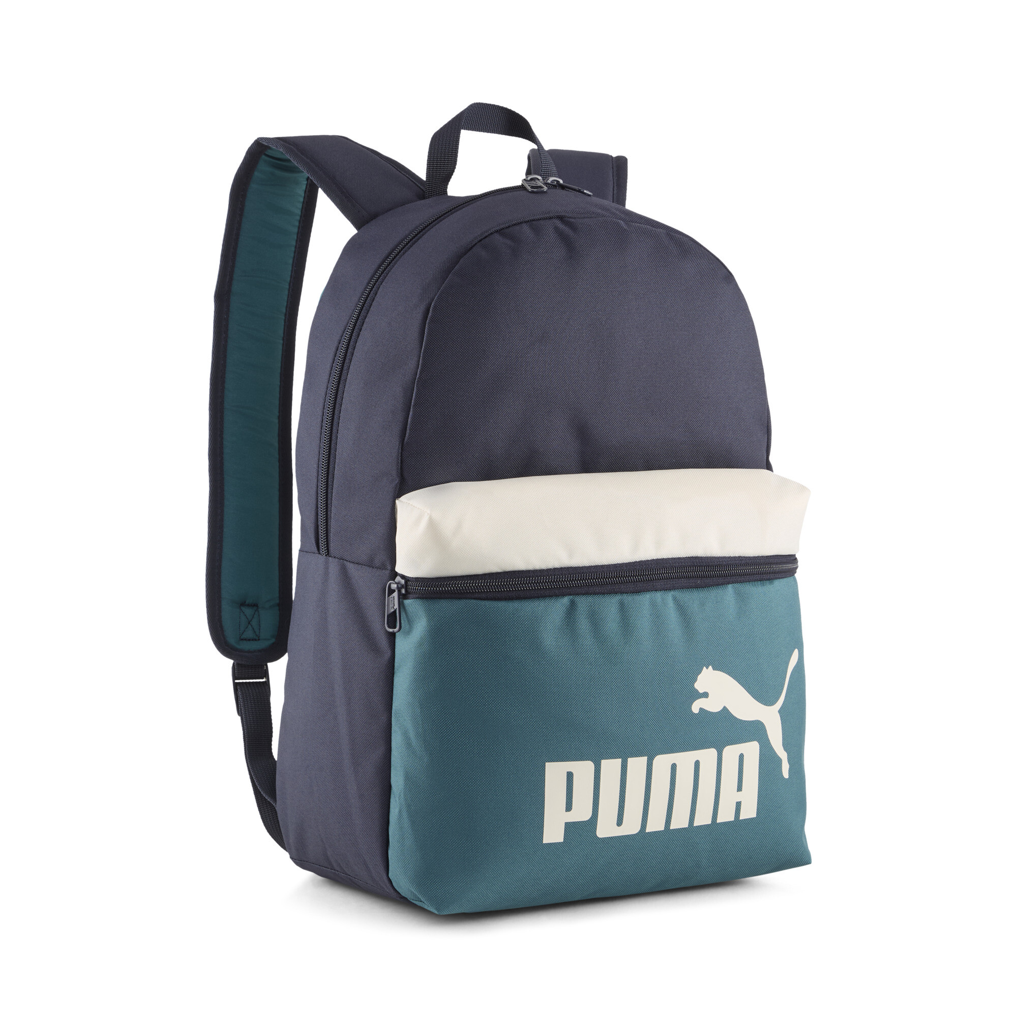 PUMA Phase Colour-block rugzak, Blauw