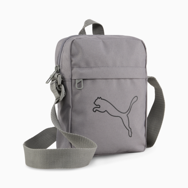PUMA Plus Portable Bag, Cast Iron, large-ZAF