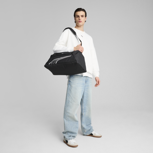 Fundamental 34L Small Sports Bag, PUMA Black, large-ZAF