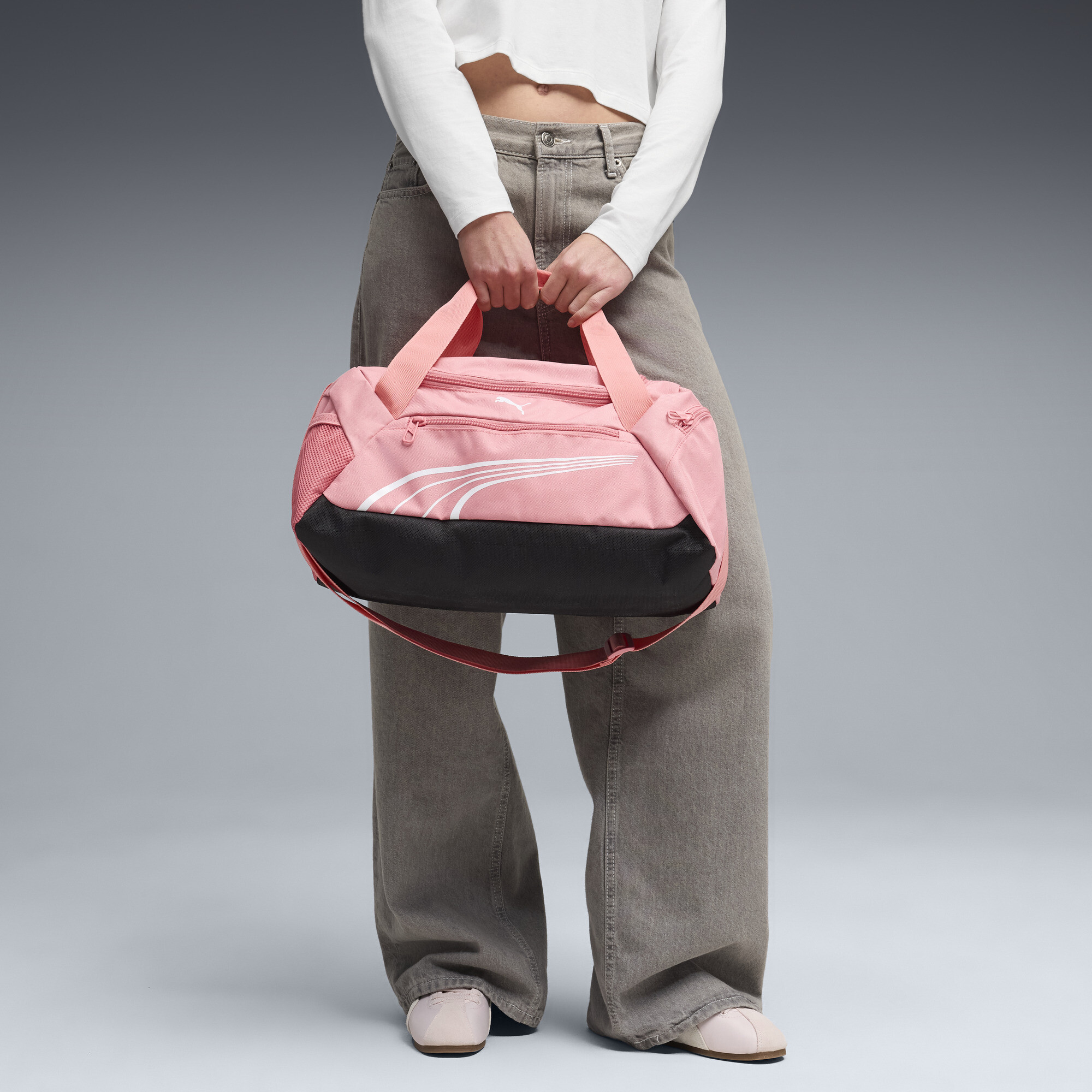 PUMA Fundamental Extra kleine sporttas, Roze thumbnail 4