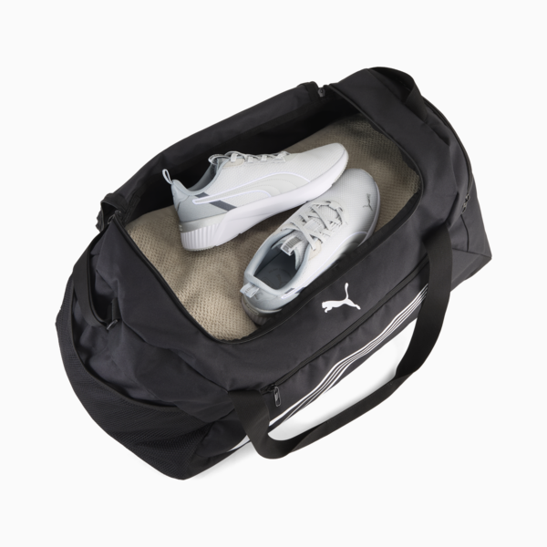 Fundamental 49L Medium Sports Bag, PUMA Black, large-ZAF