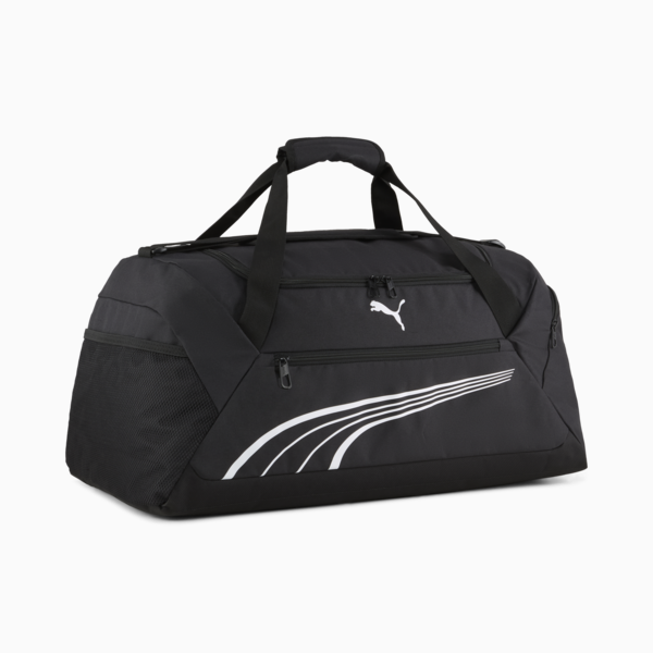 Fundamental 49L Medium Sports Bag, PUMA Black, large-ZAF