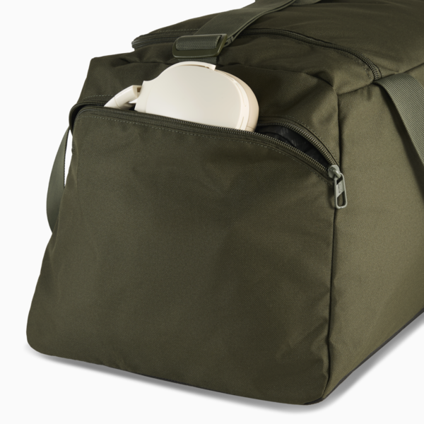 Bolso deportivo mediano PUMA Fundamental, Dark Olive, large-MEX