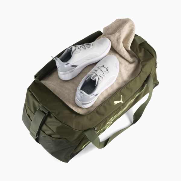 Bolso deportivo mediano PUMA Fundamental, Dark Olive, large-MEX