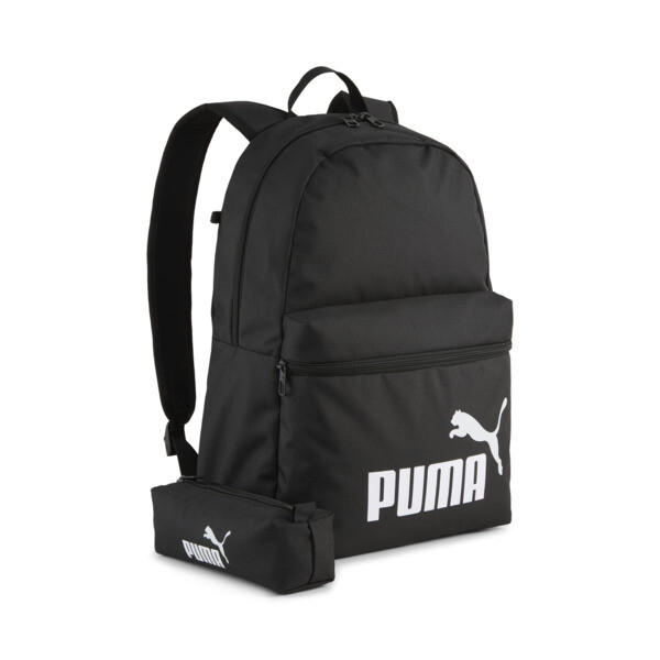 Set de mochila y cartuchera PUMA Phase En Negro