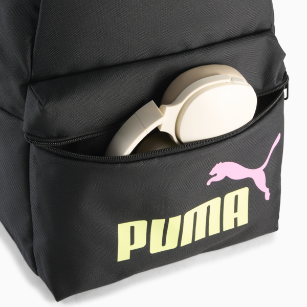 PUMA Phase Backpack Set, PUMA Black-Fizzy Light, large-ZAF