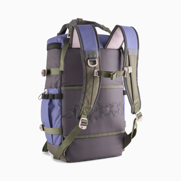 PUMA x KIDSUPER Backpack, Dark Coal-Multicolor, large-MEX