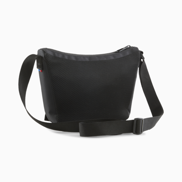 BMW M Motorsport LIFESTYLE 5L Small Messenger Bag, PUMA Black-AOP, large-MEX