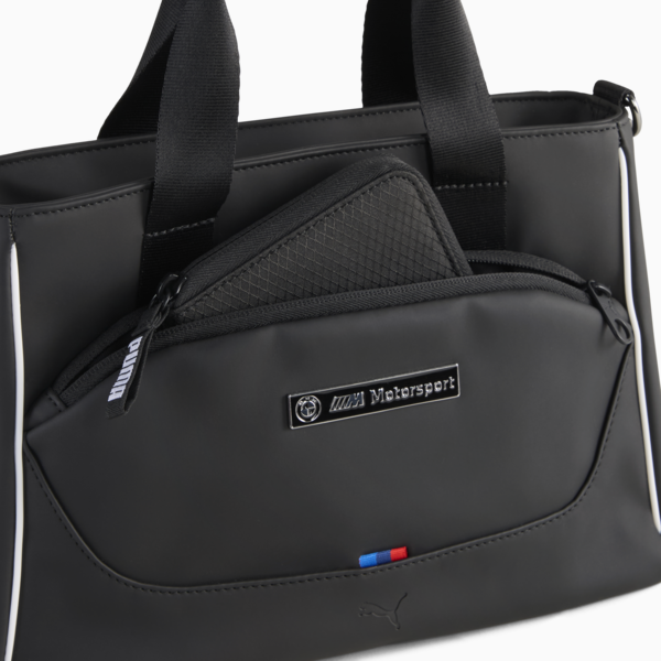 Cartera de mano BMW M Motorsport para mujer, PUMA Black, large-MEX