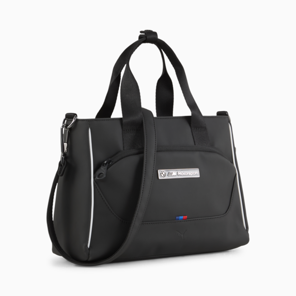 Cartera de mano BMW M Motorsport para mujer, PUMA Black, large-MEX