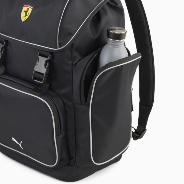 Scuderia Ferrari Race Lifestyle Backpack, PUMA Black, large-MEX