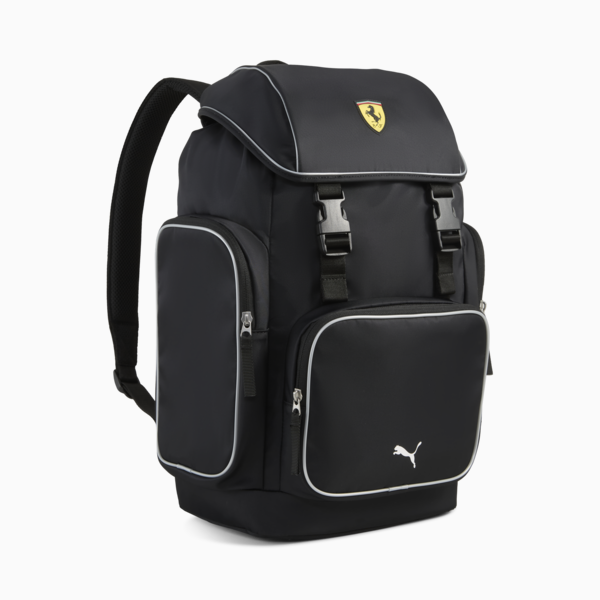 Scuderia Ferrari Race Lifestyle Backpack, PUMA Black, large-MEX