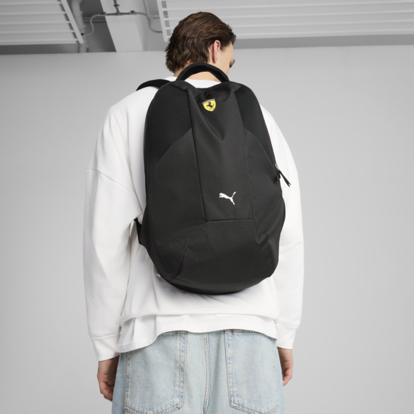 Scuderia Ferrari Race Large Backpack, PUMA Black, large-MEX