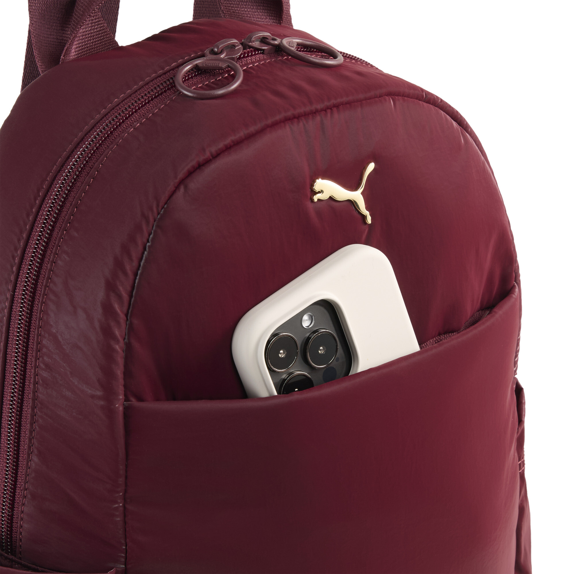 PUMA UP rugzak Small van 12 liter voor Dames, Goud thumbnail 3