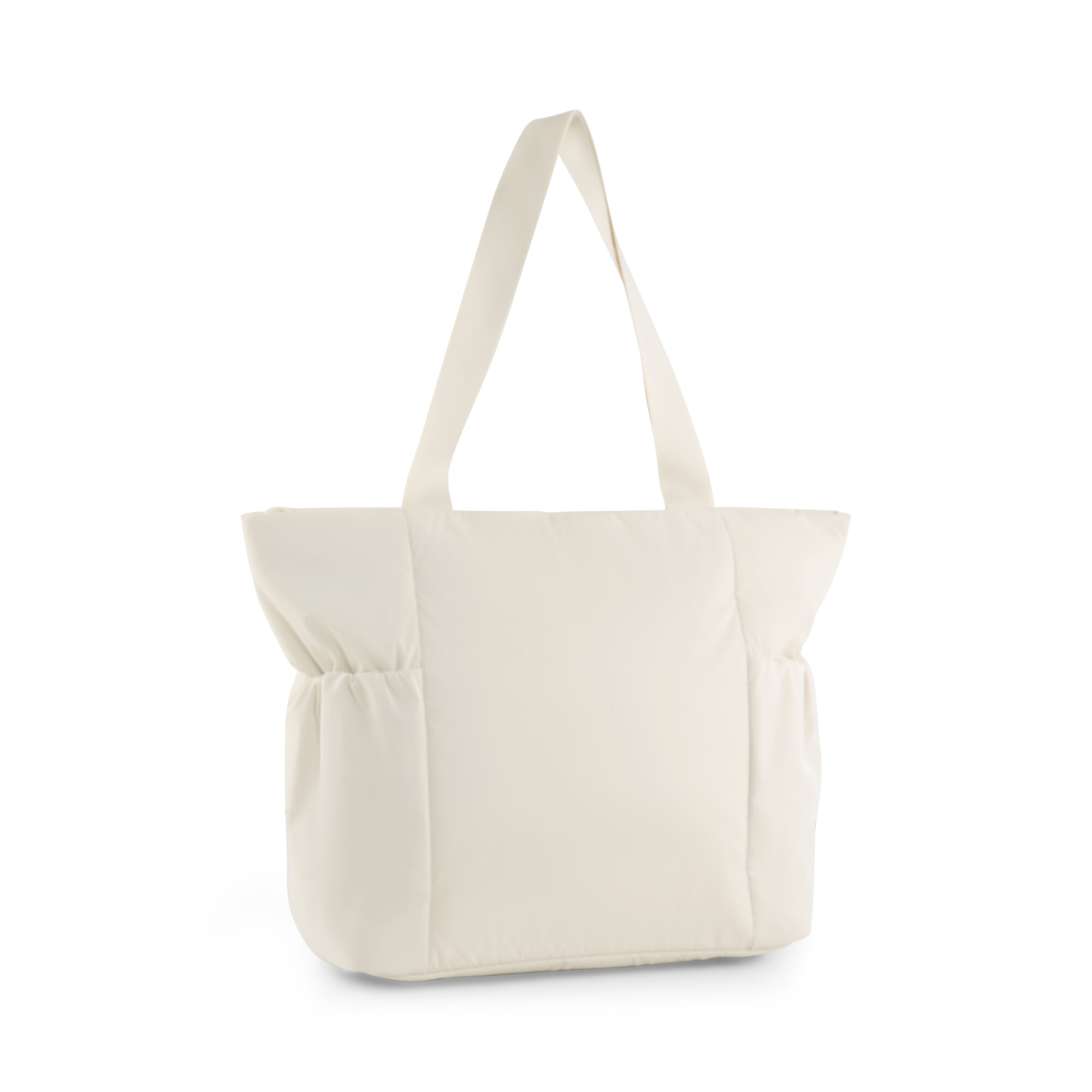 Women's PUMA UP Shopper Bag In White, Polyester