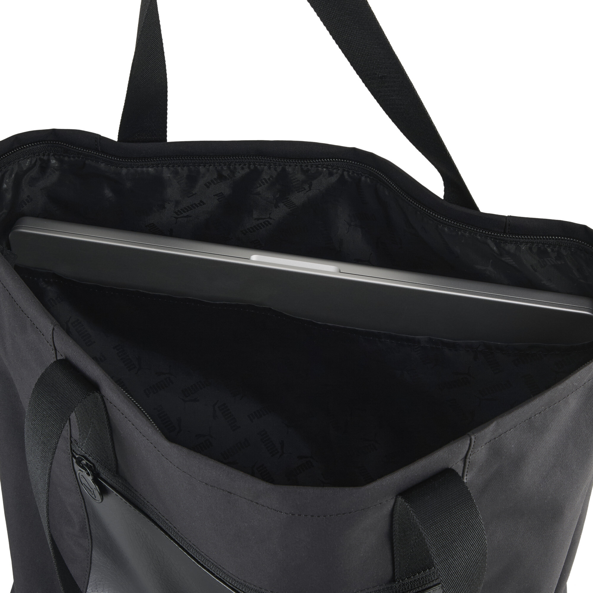 PUMA Campus shopper, Zwart/Goud thumbnail 2