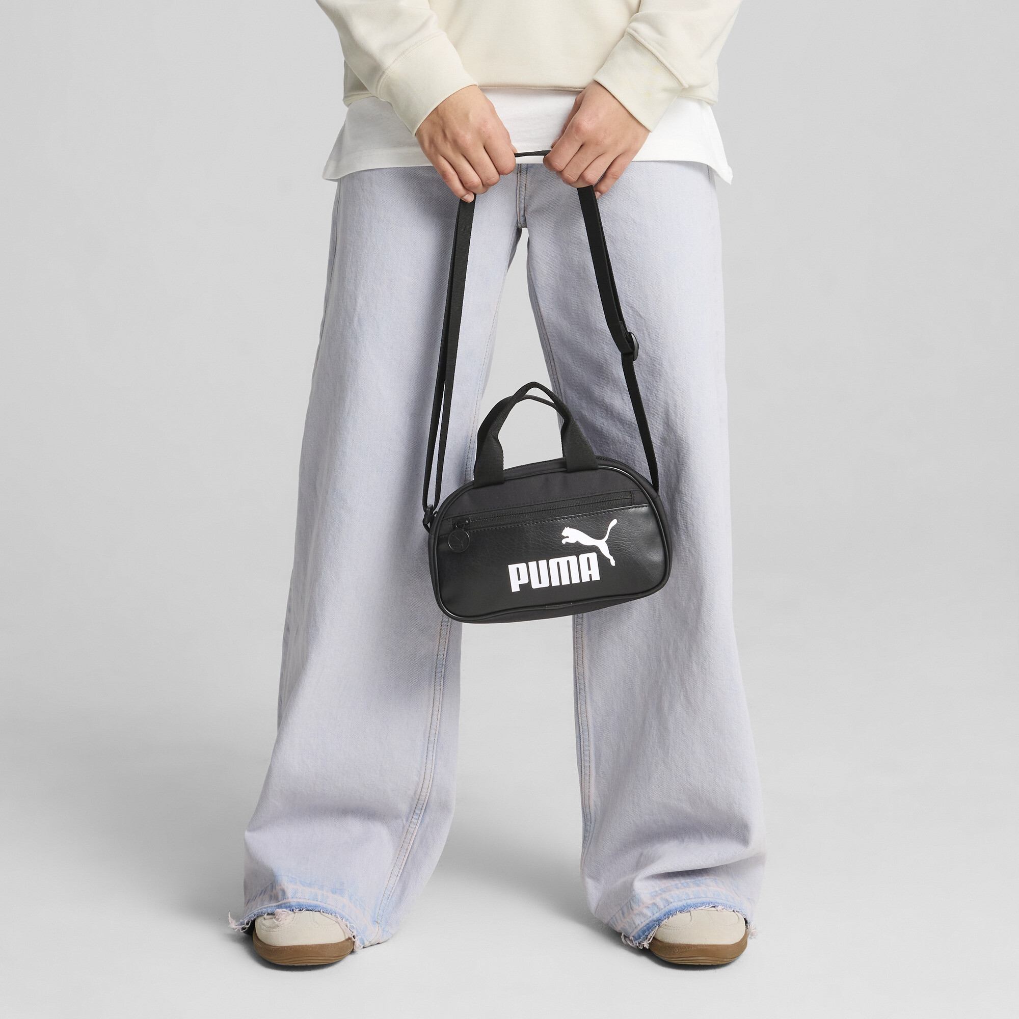 PUMA Campus mini-sporttas, Zwart thumbnail 5