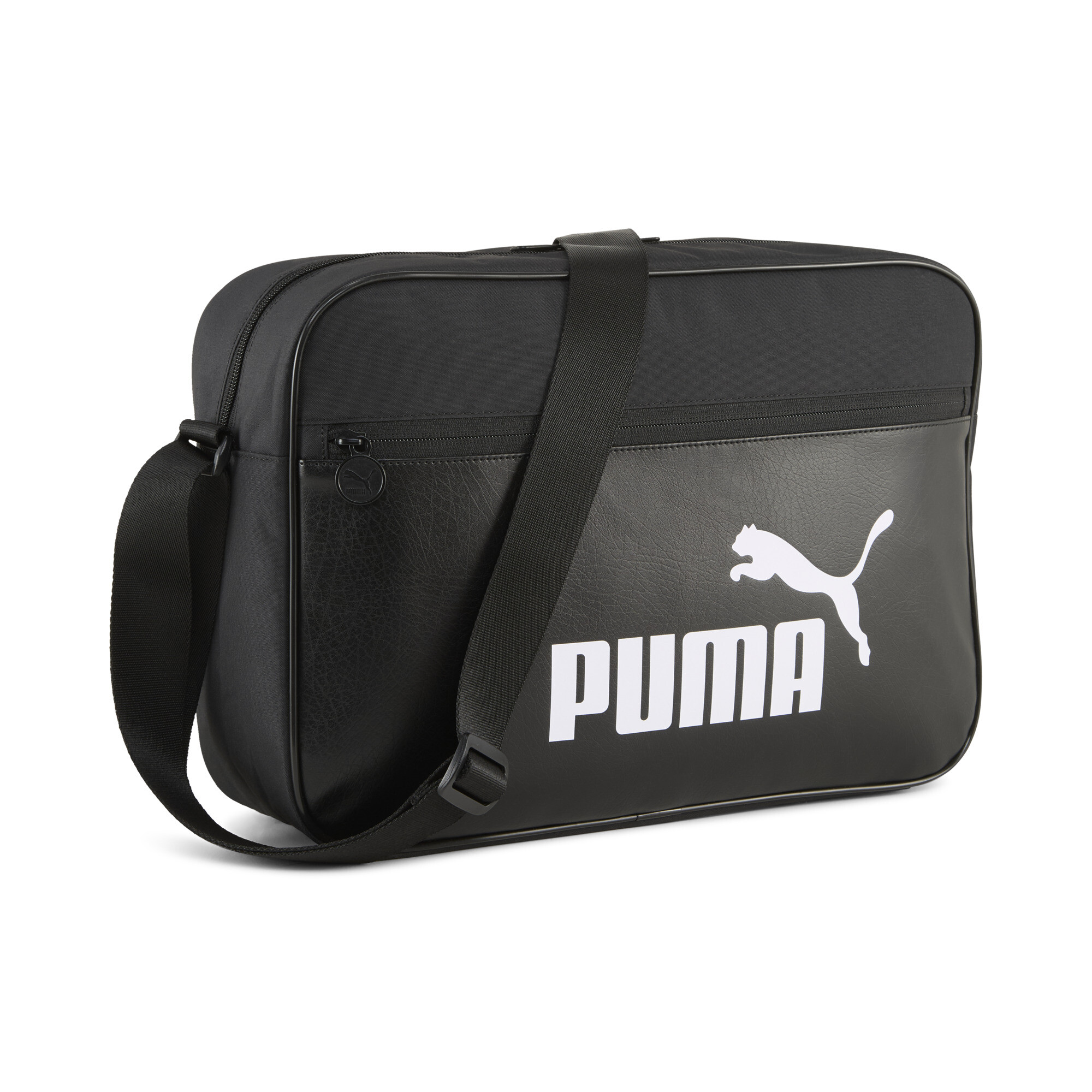 Puma Campus 14,5L Mittelgroße Reporter-Bag | Mit Plain | Black