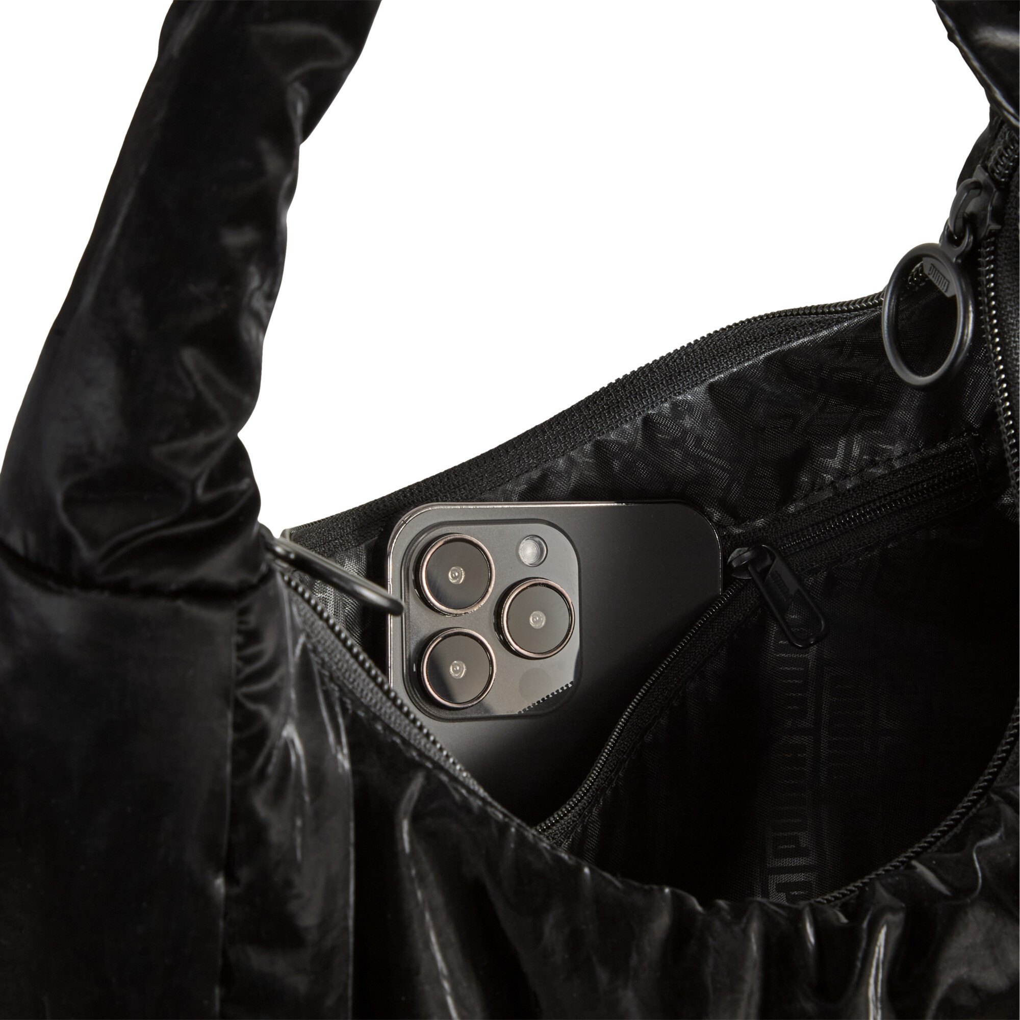 PUMA UP Hobo tas voor Dames, Zwart