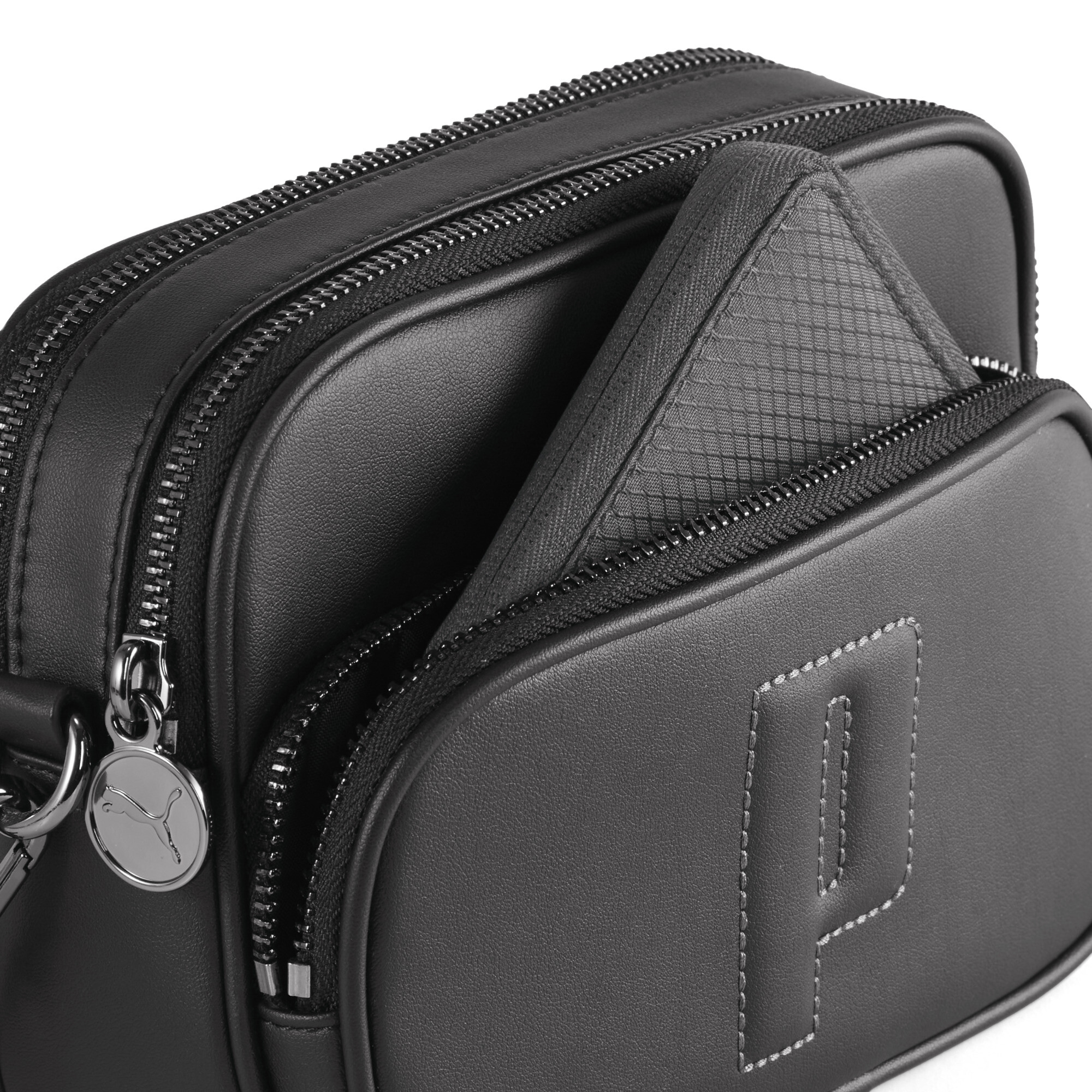 PUMA Sense crossbodytas voor Dames, Zwart thumbnail 3