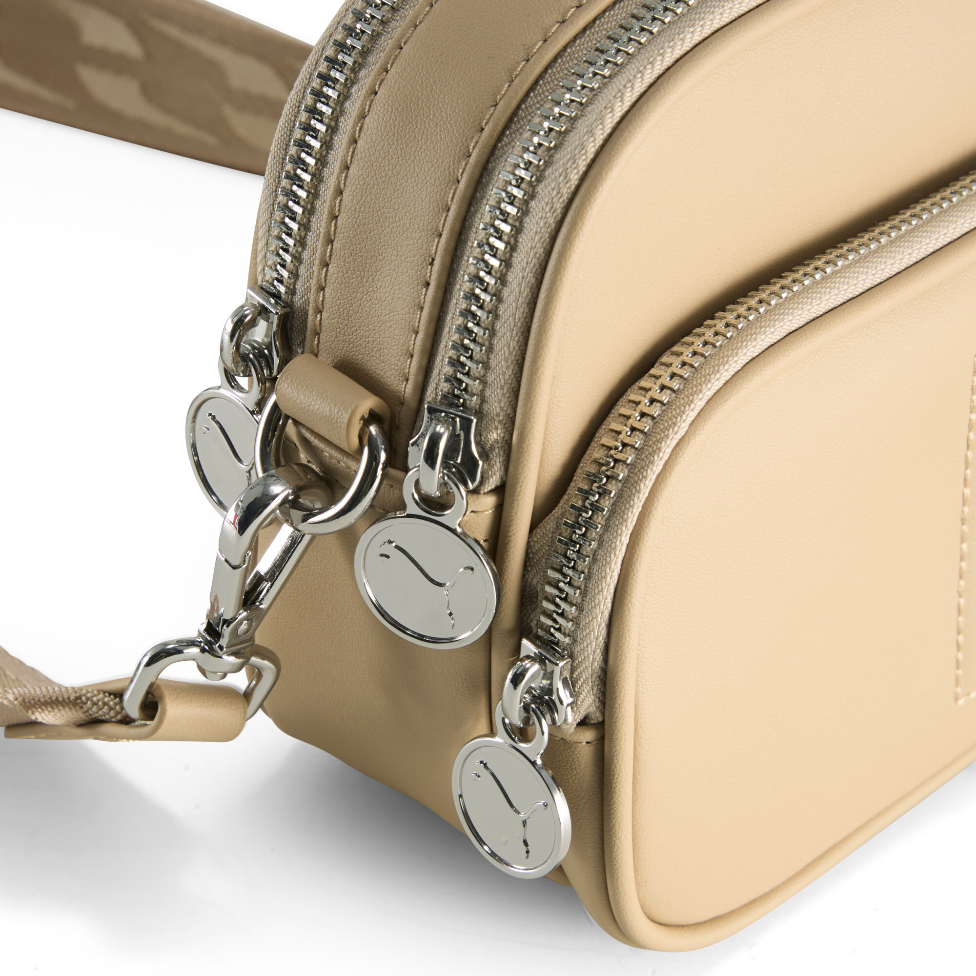 PUMA Sense crossbodytas voor Dames, Beige thumbnail 4