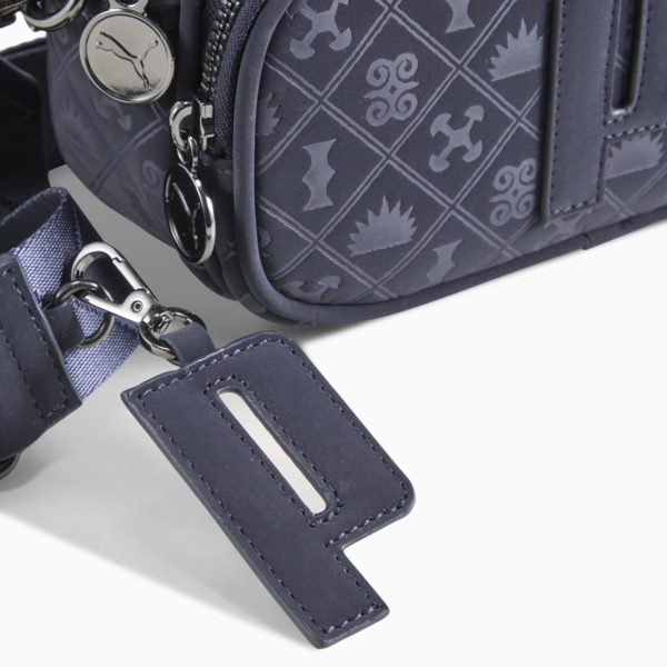 Bolso PUMA Sense Road To Unity para mujer, New Navy-graphic, large-MEX