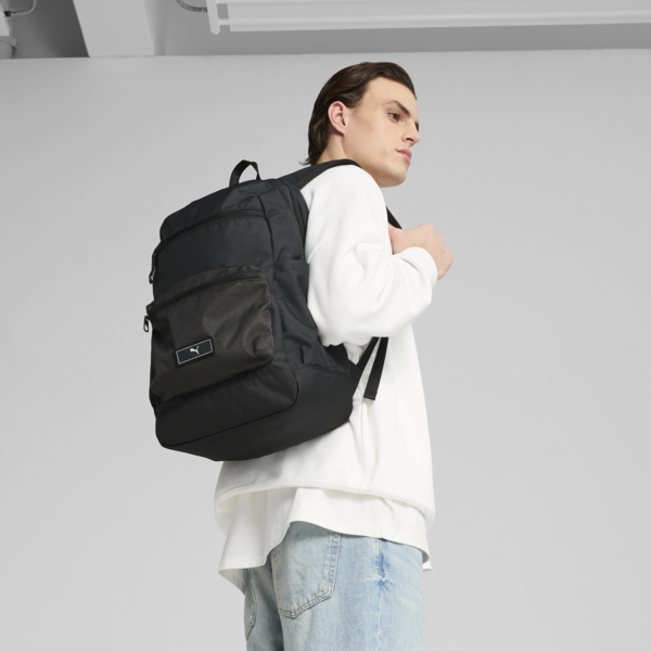 PUMA Deck Backpack II, PUMA Black, large-MEX