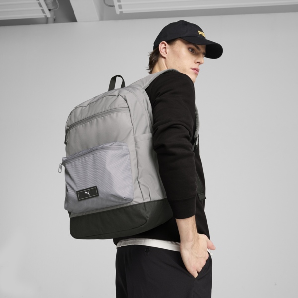 PUMA Deck Backpack II, Cast Iron, large-MEX
