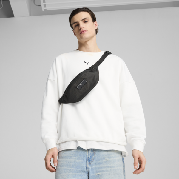 PUMA Deck 2.2L Waist Bag, PUMA Black, large-MEX