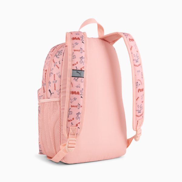 Mochila pequeña estampada PUMA Phase, Pink Fruit-Stretchy Cat AOP, large-MEX