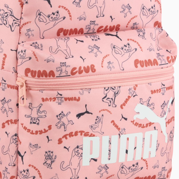 Mochila pequeña estampada PUMA Phase, Pink Fruit-Stretchy Cat AOP, large-MEX