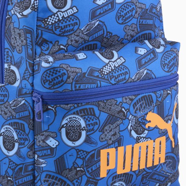 Mochila pequeña estampada PUMA Phase, Vivid Blue-AOP, large-ARG