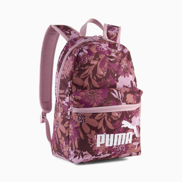 PUMA Phase Small Backpack, Ruby Shimmer-Nature 2.0, large-MEX