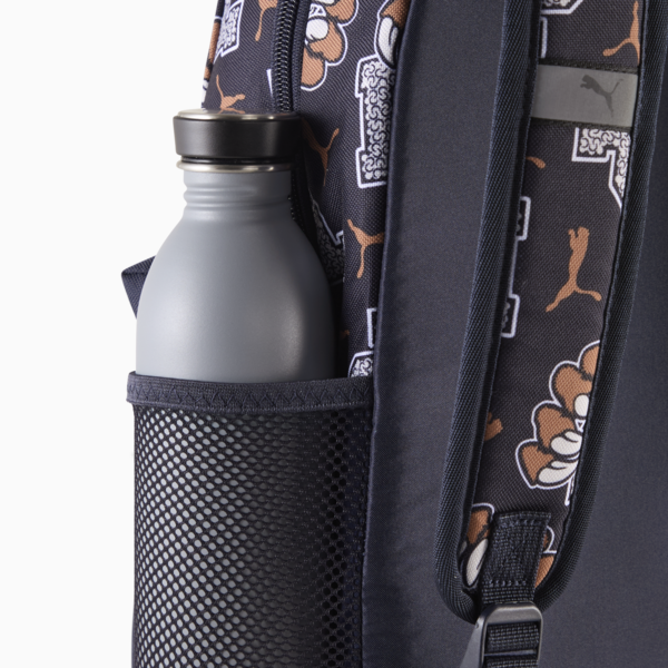 Mochila pequeña estampada PUMA Phase, New Navy-New League AOP, large-MEX